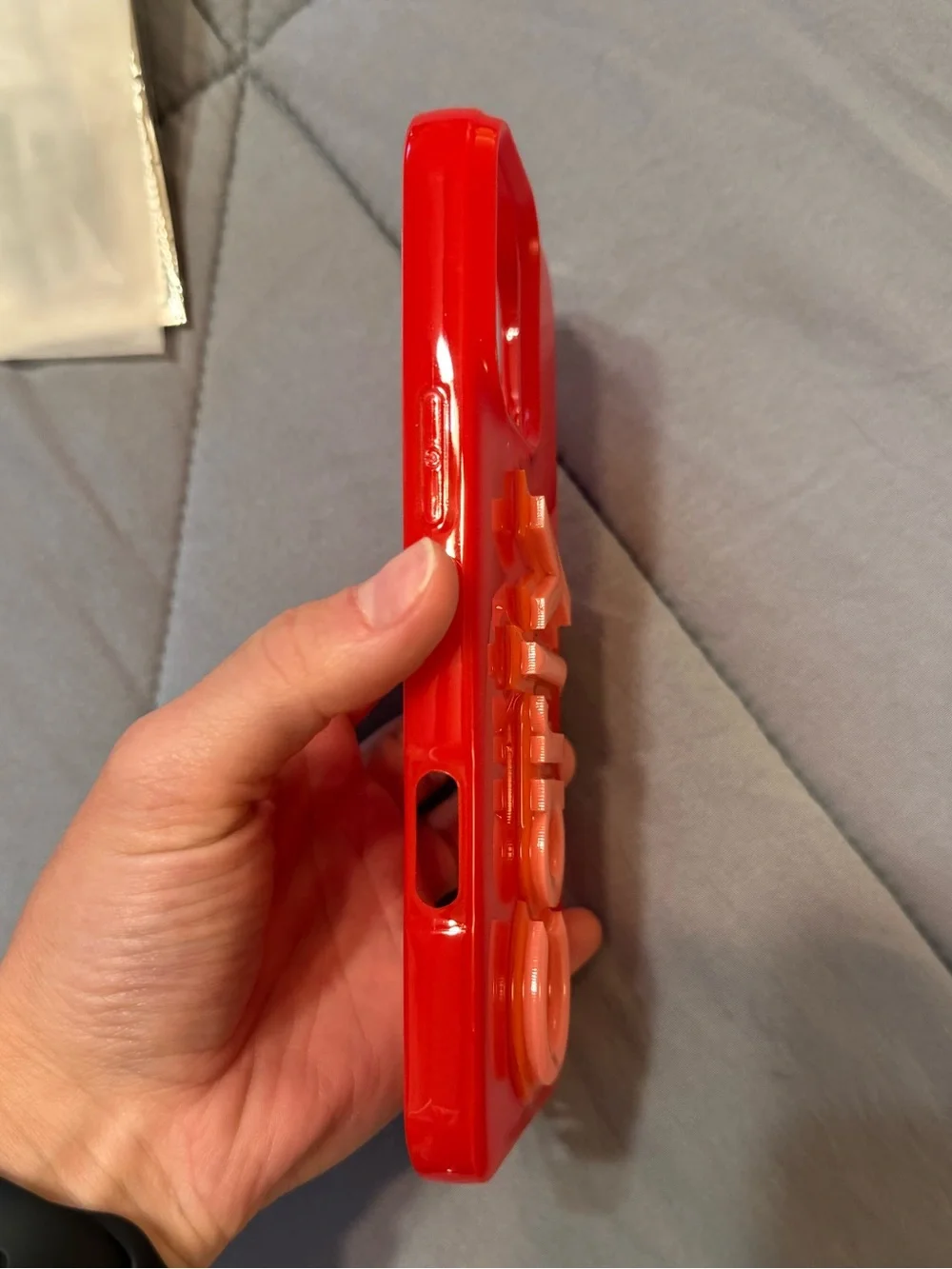 BAUBLE BAR custom iPhone 16 Pro Max case with name “Carly”